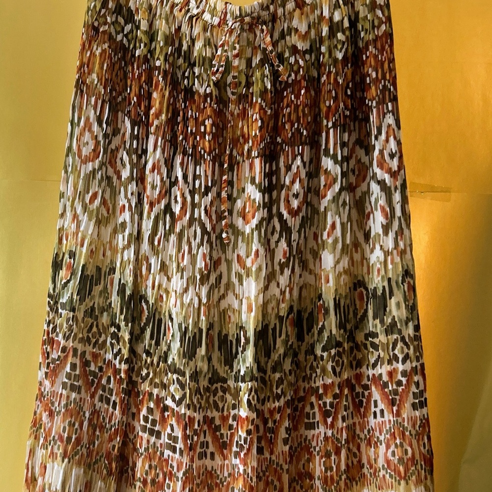 Bohemian Print Maxi Skirt